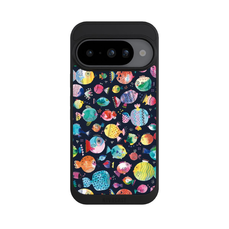 Pixel 10 NIVOpure Plage Puffer poissons Enfant Marine