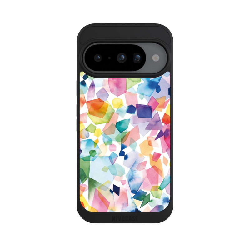 Pixel 10 NIVOpure Bunte Aquarelledelsteine ​​und Diamanten