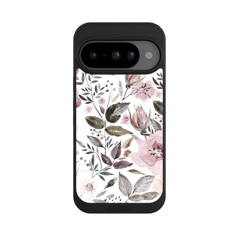 Pixel 10 NIVOpure Aquarell braune Rosenblüten