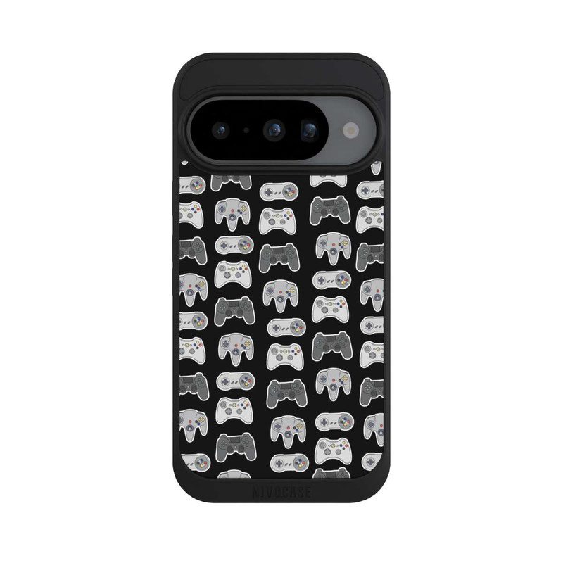 Pixel 10 NIVOpure Controller Pattern Black Background