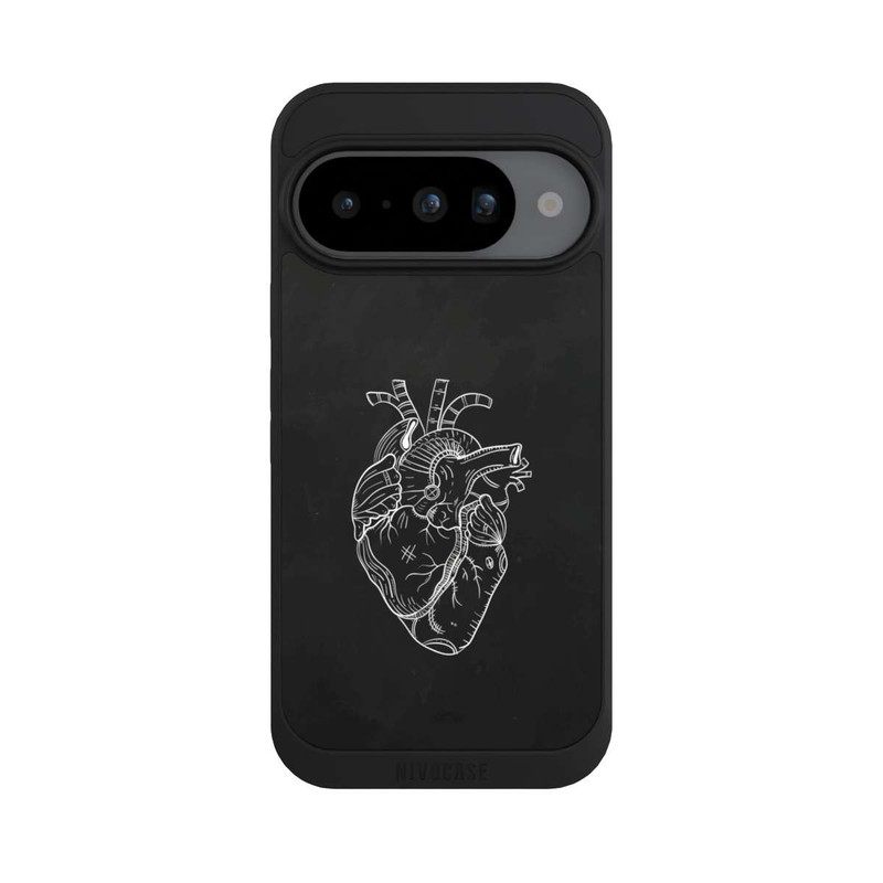 Pixel 10 NIVOpure Heart Drawing Black