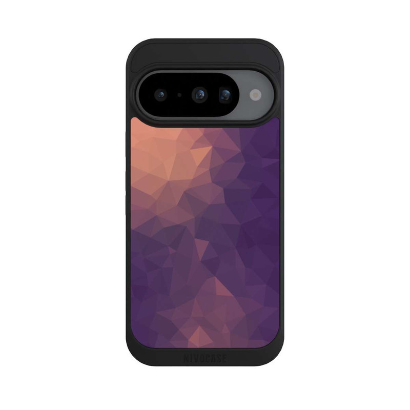 Pixel 10 NIVOpure Polygonal Mosaic Rot/Violett