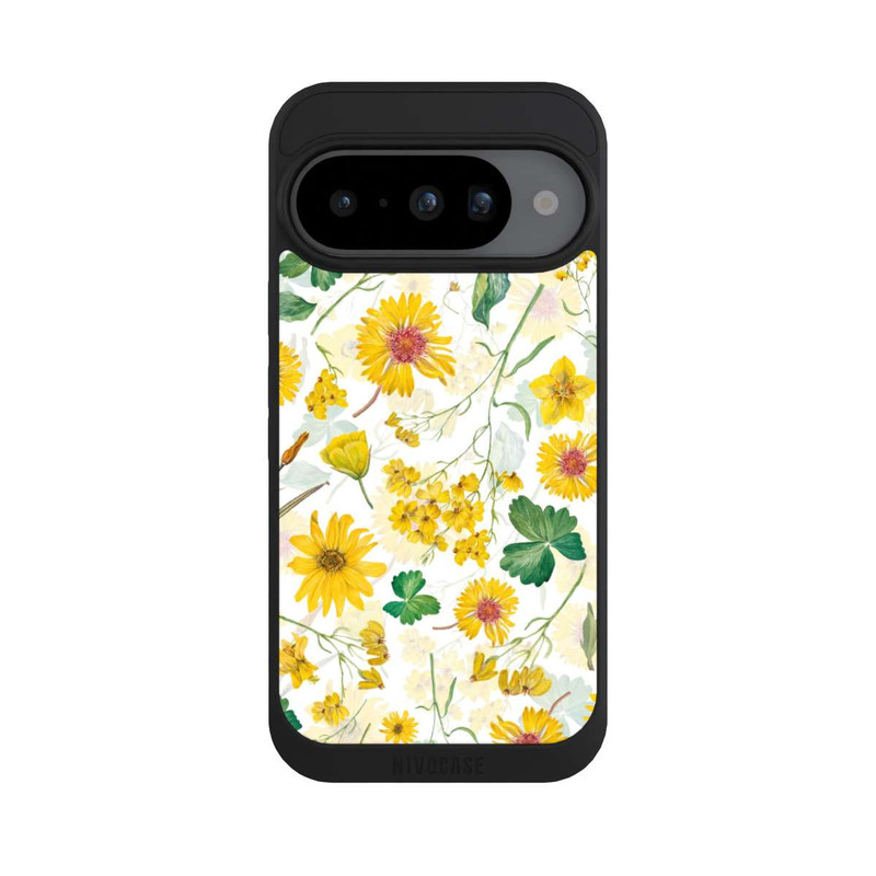 Pixel 10 NIVOpure Gelbes Frühlingsmuster