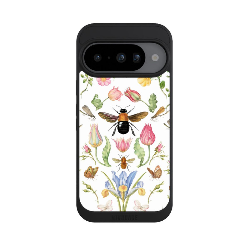 Pixel 10 NIVOpure Wildblumen mit Biene weiß
