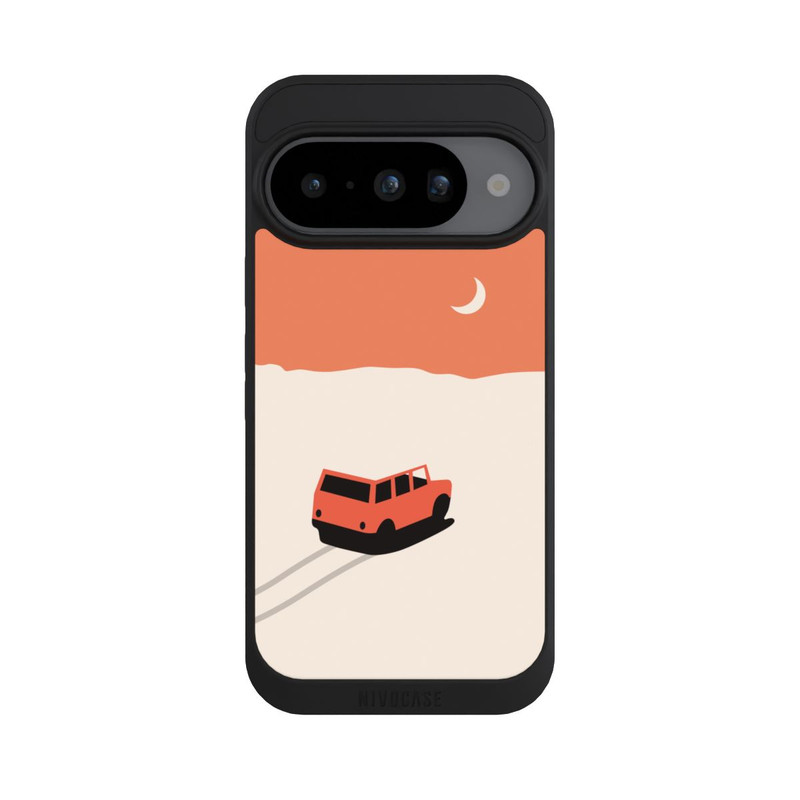 Pixel 10 NIVOpure Auto in der Wüste