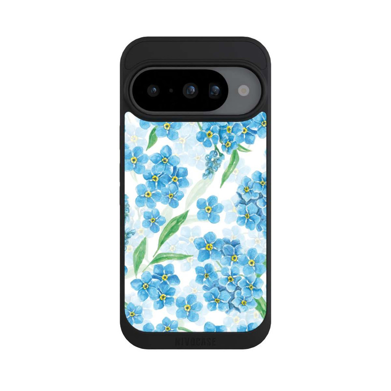 Pixel 10 NIVOpure Motif myosotis blanc