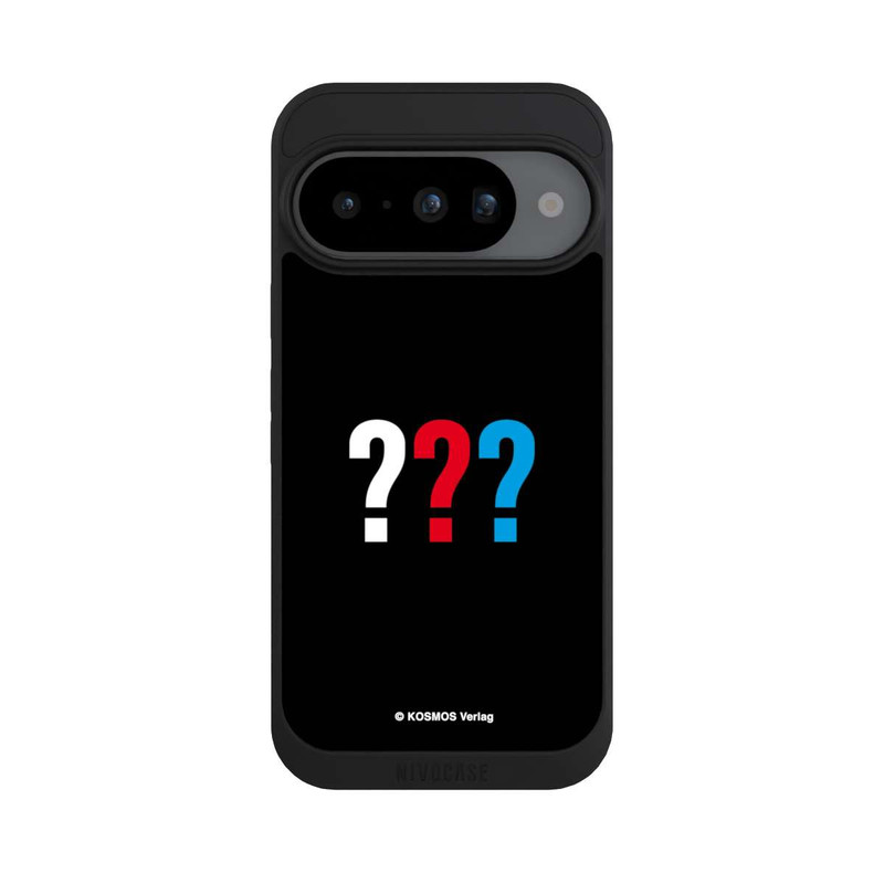 Pixel 10 NIVOpure Drei Fragezeichen Logo