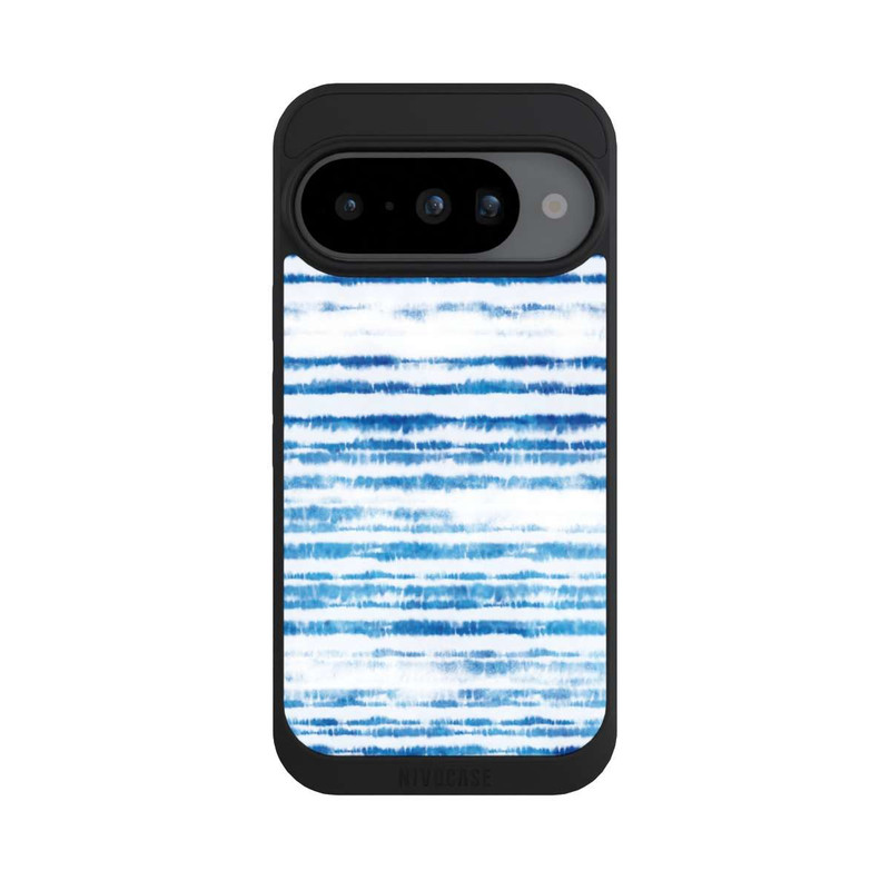 Pixel 10 NIVOpure Blue Stripes - Batik