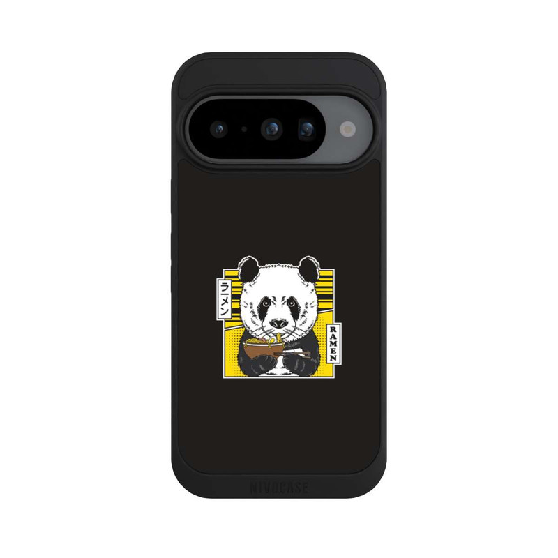Pixel 10 NIVOpure Panda und Ramensuppe