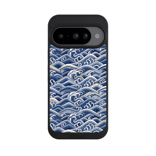 Google Pixel 10 NIVOpure Vagues bleues kanagawa