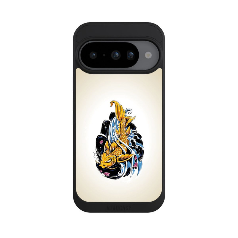 Pixel 10 NIVOpure Japanese Fish Illustration 