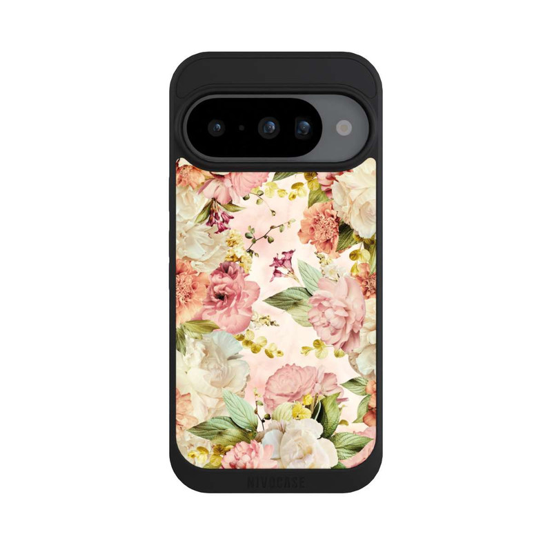 Pixel 10 NIVOpure Cadre fleur pivoines beige