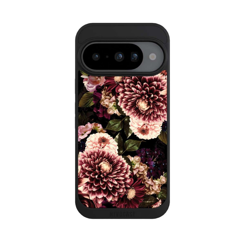 Pixel 10 NIVOpure Wunderschöne rosa Vintage-Blumen