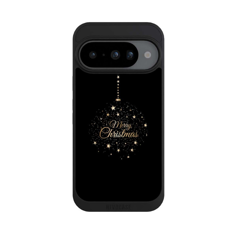 Pixel 10 NIVOpure Merry Christmas Gold Stars