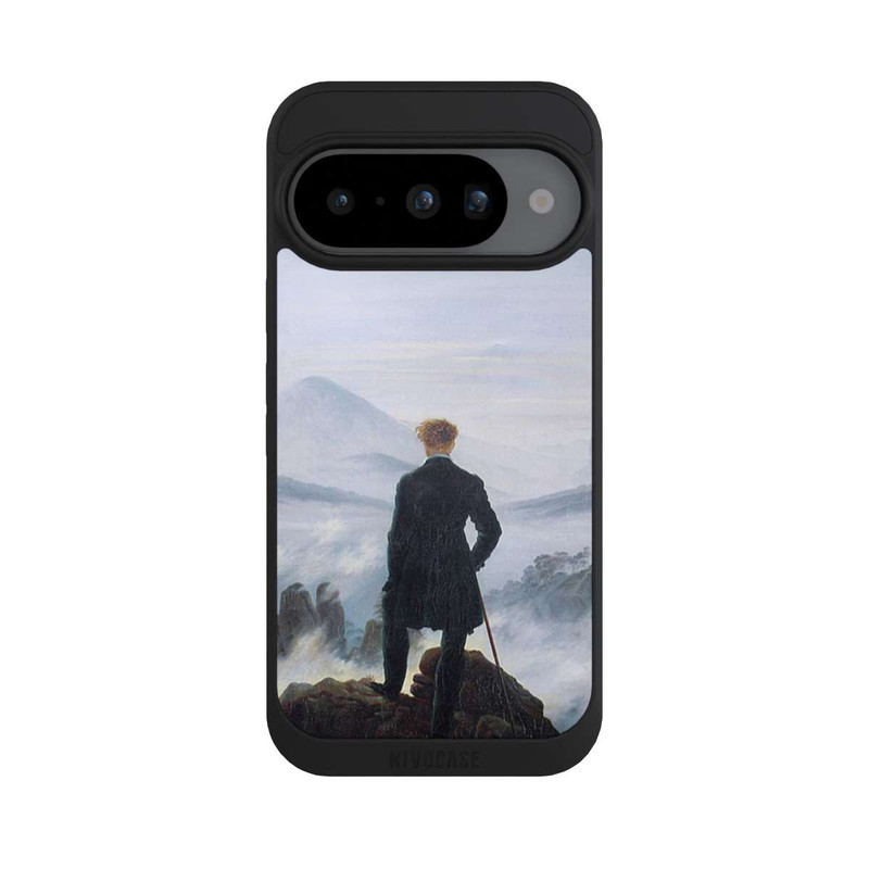 Pixel 10 NIVOpure Le Vagabond au-dessus de la Mer de Brouillard