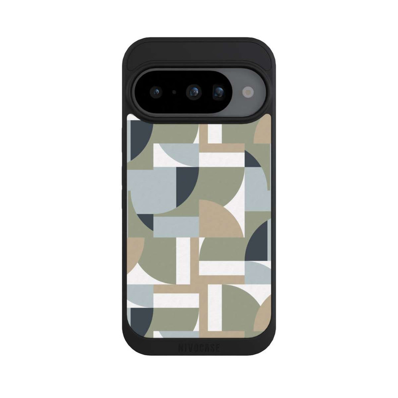 Pixel 10 NIVOpure Polygones futuristes du Bauhaus Beige