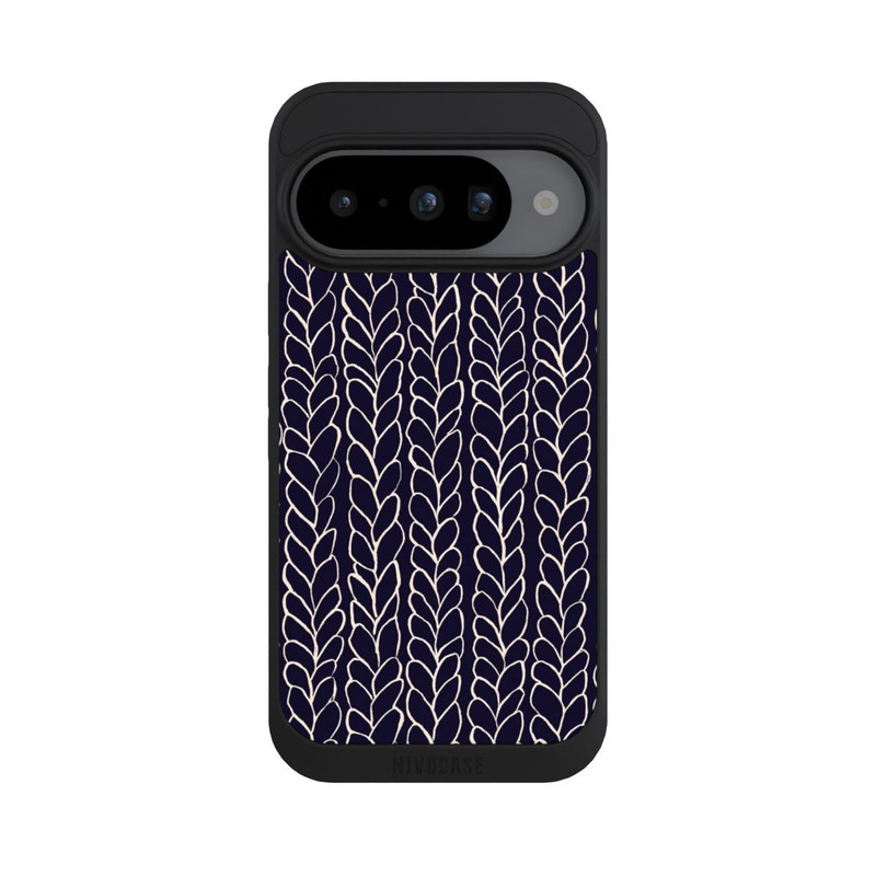 Pixel 10 NIVOpure Wool Braids Drawings Navy