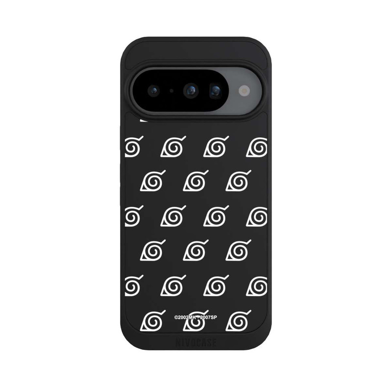 Pixel 10 NIVOpure Weißes Konoha-Muster Transparent