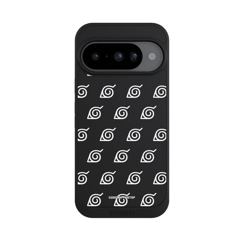 Pixel 10 NIVOpure Weißes Konoha-Muster Transparent