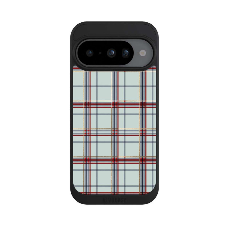 Pixel 10 NIVOpure Tartan Bleu