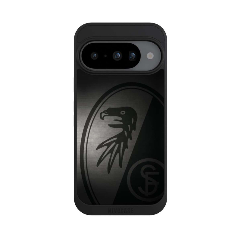 Pixel 10 NIVOpure SC Freiburg Dot Metall Hintergrund