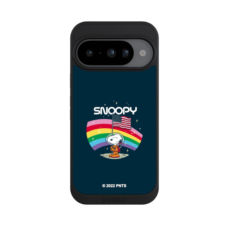 Pixel 10 NIVOpure Snoopy Weltraumreisender Regenbogen