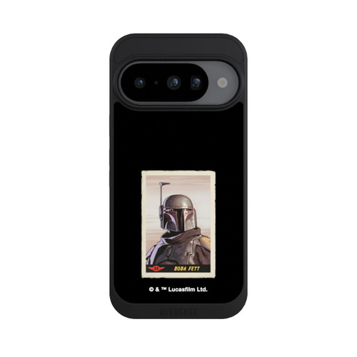 Google Pixel 10 NIVOpure Boba Fett Badges Schwarzer Hintergrund