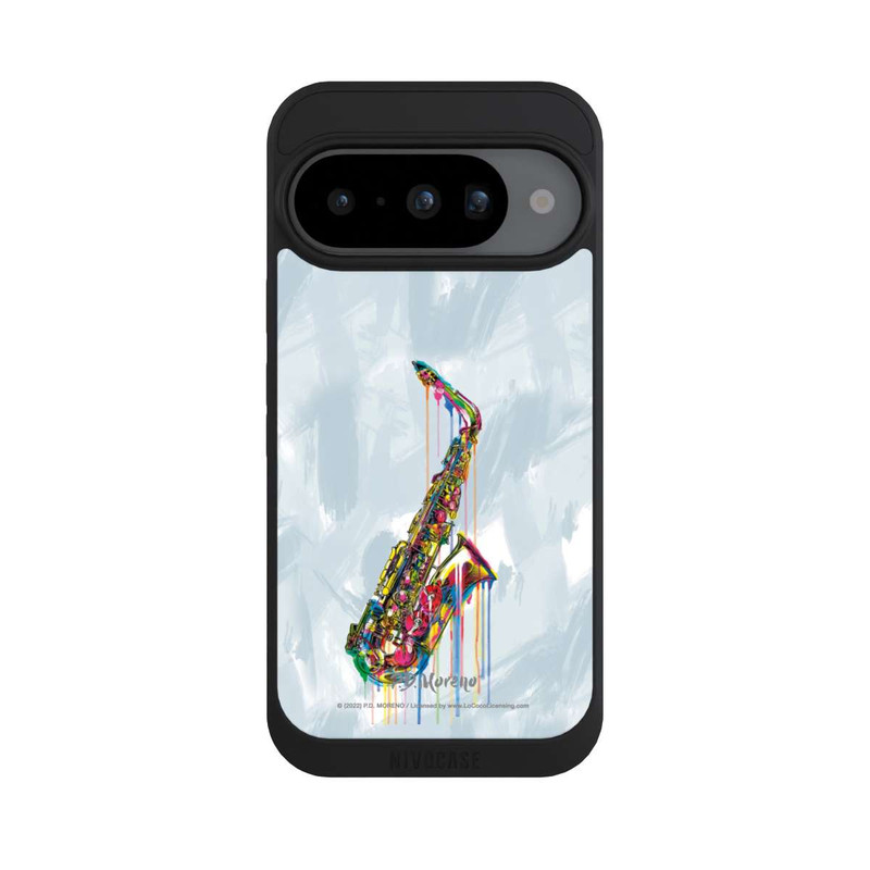 Pixel 10 NIVOpure Saxophone Art By P.D. Moreno