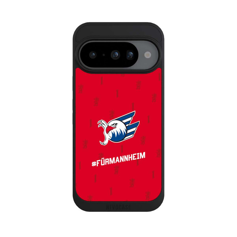 Pixel 10 NIVOpure Adler Mannheim Logo Rot