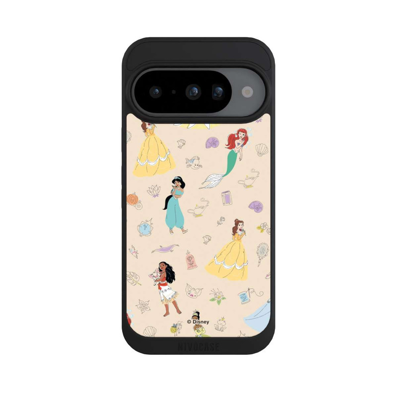 Pixel 10 NIVOpure Princess Pattern Beige Disney Princess