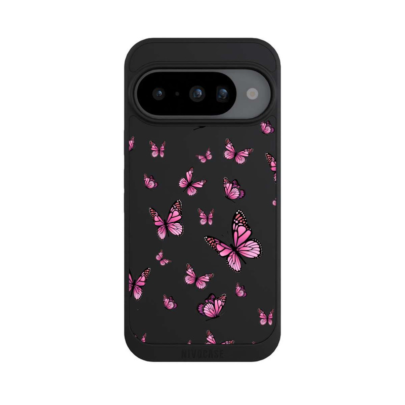 Pixel 10 NIVOpure Papillons roses sans Fond