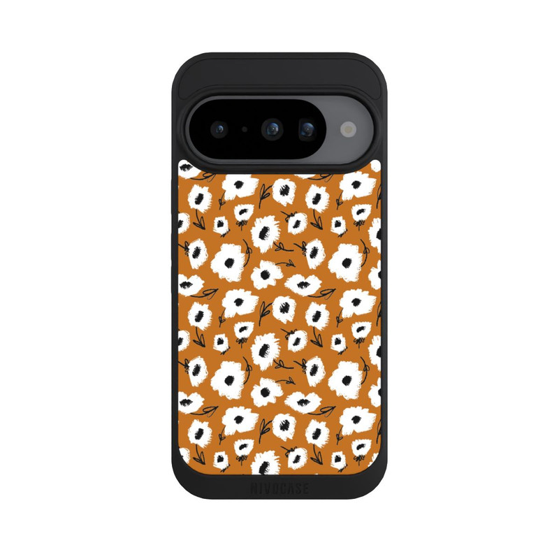 Pixel 10 NIVOpure Flower pattern ocker