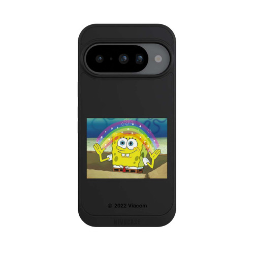 Google Pixel 10 NIVOpure Spongebob - Rainbow Meme transparent