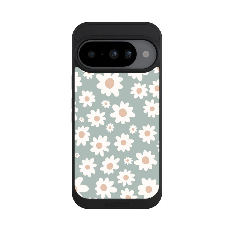 Pixel 10 NIVOpure Marguerites Pattern Vert
