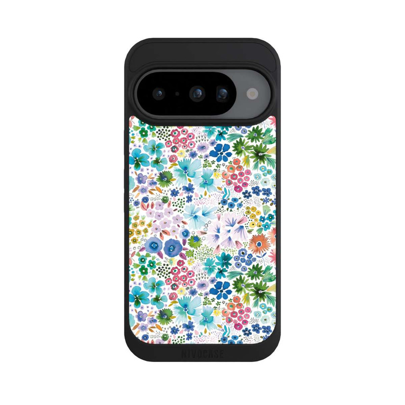 Pixel 10 NIVOpure Kunstvolle kleine Frühlingsblumen blau