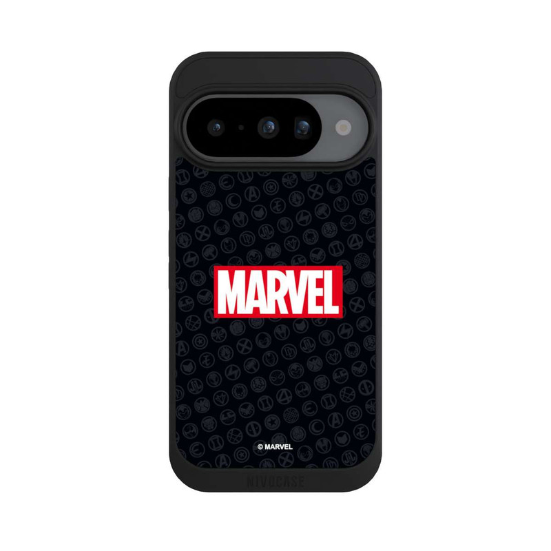 Pixel 10 NIVOpure Marvel Logo Noir Rouge