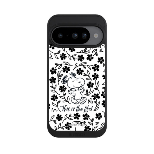 Google Pixel 10 NIVOpure Snoopy schwarz und weiß This Is The Life