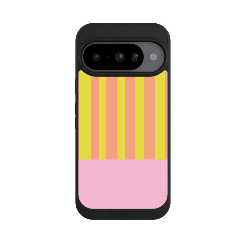 Pixel 10 NIVOpure Neonfarbige Streifen