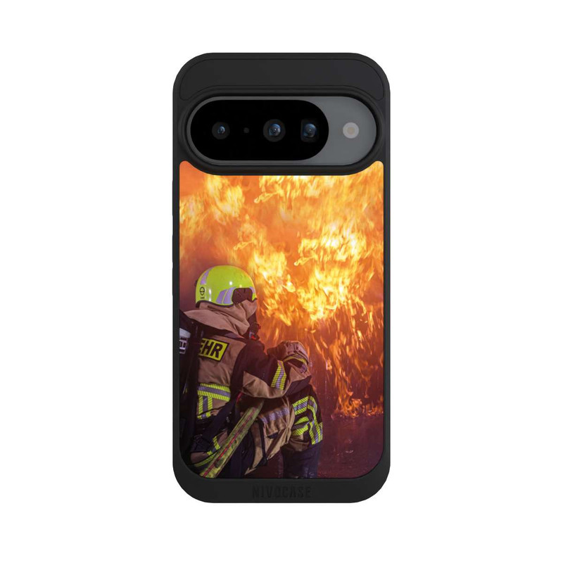 Pixel 10 NIVOpure Feuerwehrmann Brennendes Herz
