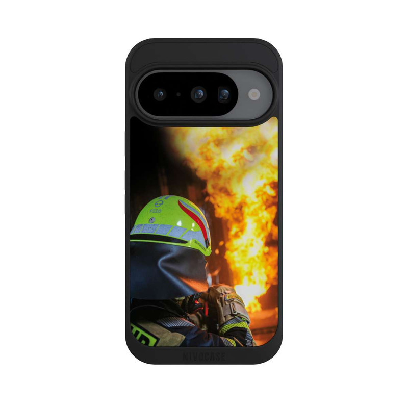 Pixel 10 NIVOpure Feuerwehrmann Gefährlicher Brand