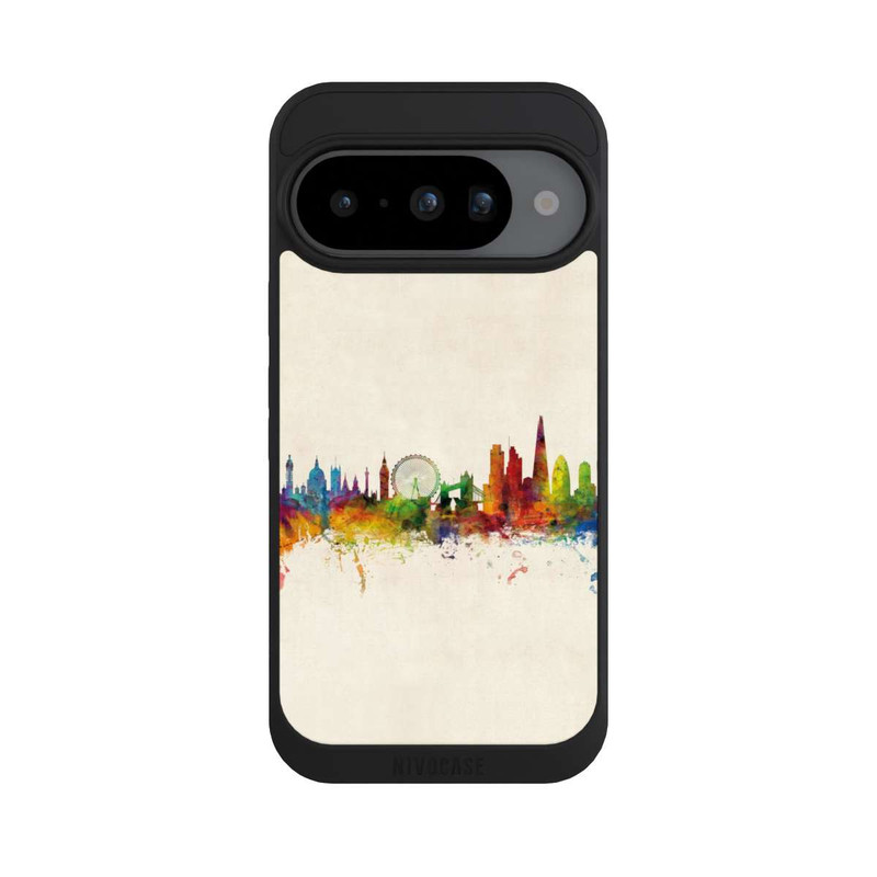 Pixel 10 NIVOpure Arrière-plan vintage de la ligne d'horizon de Londres