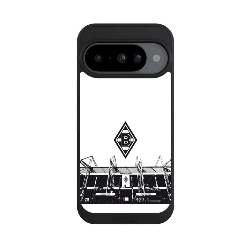 Pixel 10 NIVOpure Borussia-Park Schwarz und Weiß