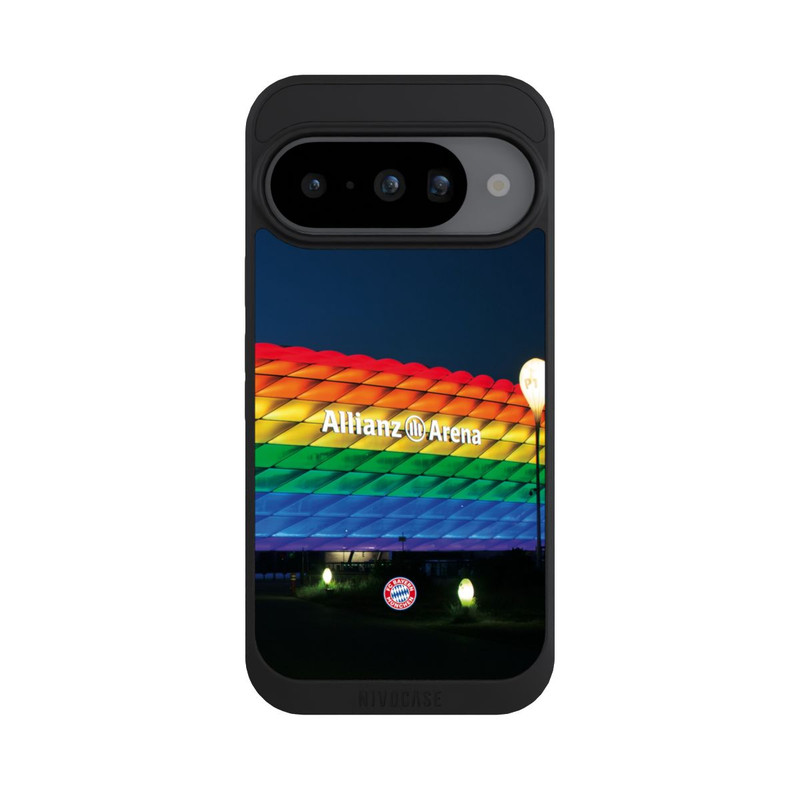 Pixel 10 NIVOpure Allianz Arena Regenbogen