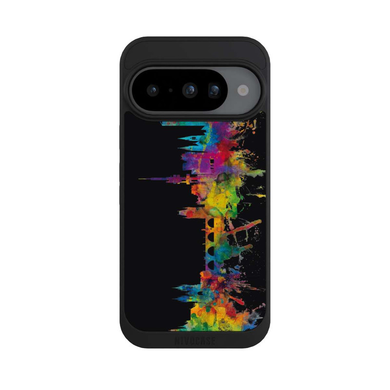 Pixel 10 NIVOpure Prag Tschechische Republik Skyline Schwarz