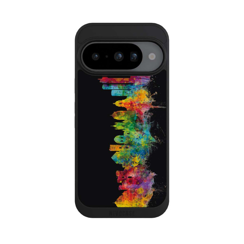 Pixel 10 NIVOpure Neapel Italien Skyline Schwarz