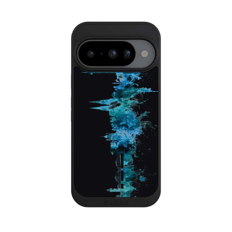 Pixel 10 NIVOpure Kölner Skyline Blau