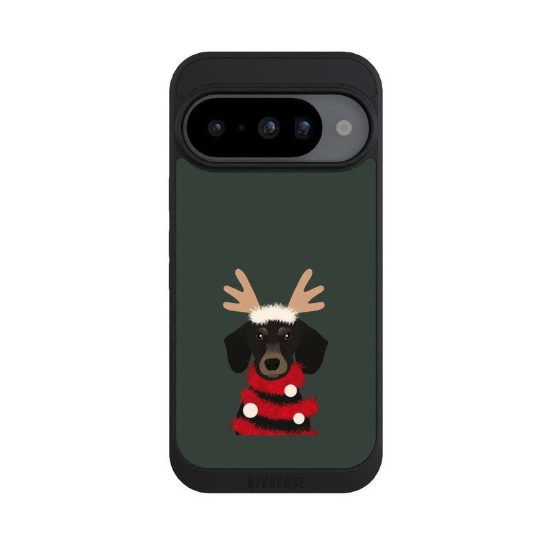Pixel 10 NIVOpure teckel de Noël