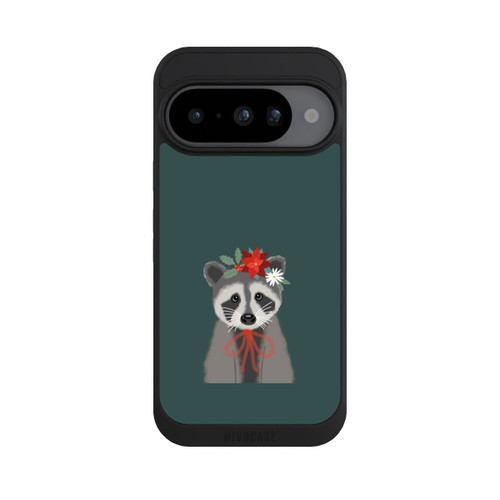 Google Pixel 10 NIVOpure weihnachtlicher Waschbär