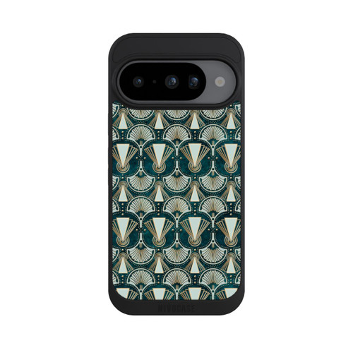 Google Pixel 10 NIVOpure Art Deco Green Pattern