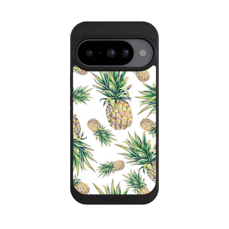 Pixel 10 NIVOpure Pineapple-weißer Hintergrund 